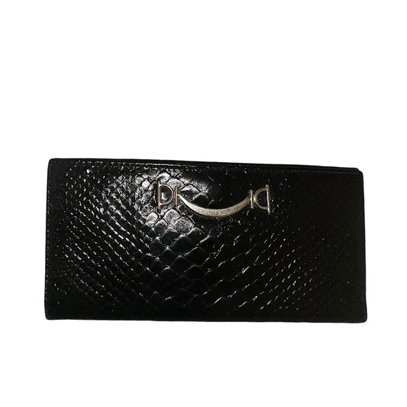 Fiocchi Lecco Italian leather reptile design horse it wallet - Picture 5 of 17